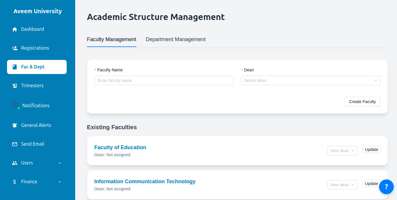 Aveem University System